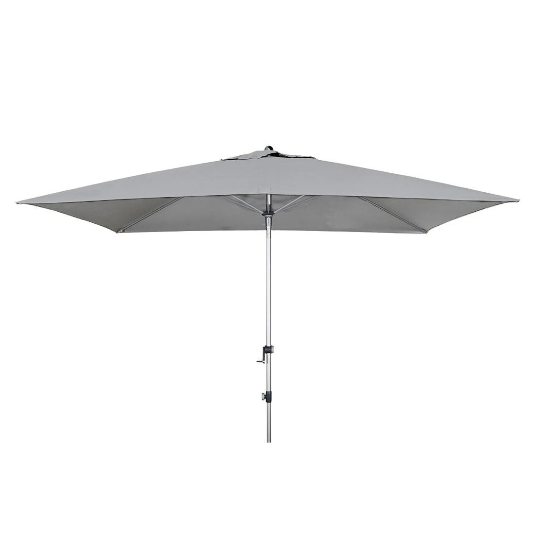 Doppler Expert Sonnenschirm 300x200cm Mit Kurbel Hellgrau 3 Doppler Expert Sonnenschirm 300x200cm Mit Kurbel Hellgrau – Bild 3