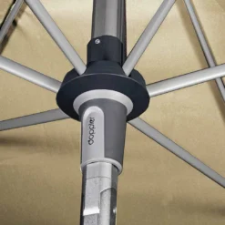 Doppler Expert Sonnenschirm Ø320cm Mit Kurbel Natur -Dopptler Geschaft doppler expert sonnenschirm o320cm mit kurbel 44223 3