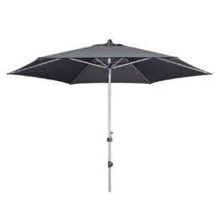 Doppler Expert Sonnenschirm Ø320cm Mit Kurbel Anthrazit -Dopptler Geschaft doppler expert sonnenschirm o320cm mit kurbel 44224 1