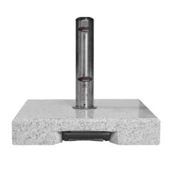 Doppler Active Granitsockel 40 Kg - Trolley Mit Griff Hellgrau -Dopptler Geschaft doppler promo granitsockel 40 kg trolley mit griff 4