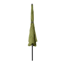 Doppler Sunline Waterproof Mittelstockschirm 225x120cm Anthrazit/Pistazie -Dopptler Geschaft doppler sunline waterproof balkonschirm 225x120cm m volant anthrazit pistazie 1300709 3