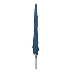 Doppler Sunline Waterproof Mittelstockschirm 230x190cm Anthrazit/Blau -Dopptler Geschaft doppler sunline waterproof balkonschirm 230x190cm m volant anthrazit blau 1300808 4