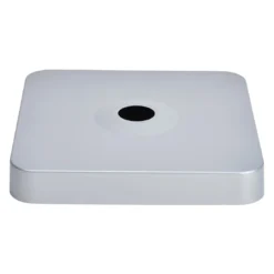 Glatz Abdeckung Für M4 Stahl-Plattensockel (12er) Aluminium-eloxiert-Look Aluminium Eloxiert