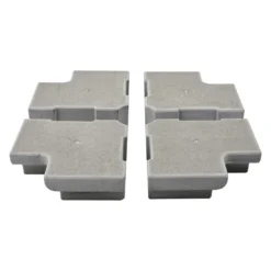Glatz Gewichte-Set Für Rollensockel M4/180 Beton Beton