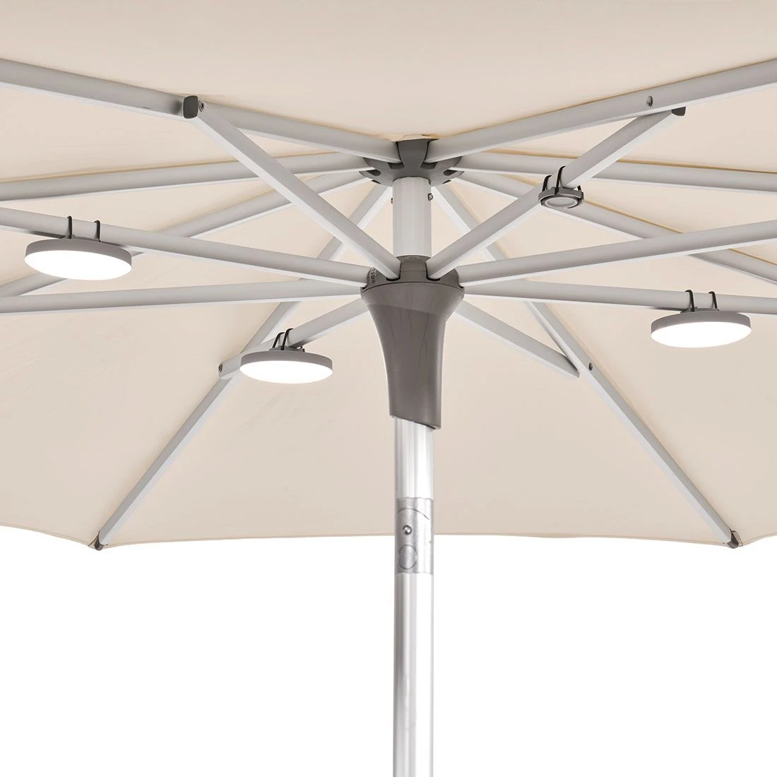 Glatz OSYRION LED-Spot Akku-Licht 4er-Set Hellgrau 3 Glatz OSYRION LED-Spot Akku-Licht 4er-Set Hellgrau – Bild 3