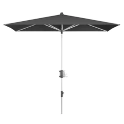 Knirps Apoll Stockschirm 260x165 Cm Mit Kurbel Und HV Dark Grey