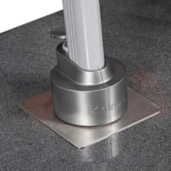 Knirps Pendelschirm Premium Ø340cm Rund Dunkelgrau -Dopptler Geschaft knirps pendelschirm premium o340cm dunkelgrau 4