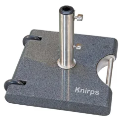 Knirps Schirmständer Granit 40 Kg Mit Griff/Rollen Granit Dunkel