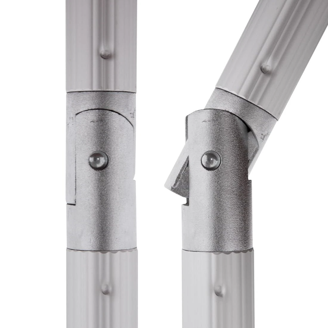 Knirps Silver Mittelstockschirm 230x150cm Mit Kurbel Natur 8 Knirps Silver Mittelstockschirm 230x150cm Mit Kurbel Natur – Bild 8