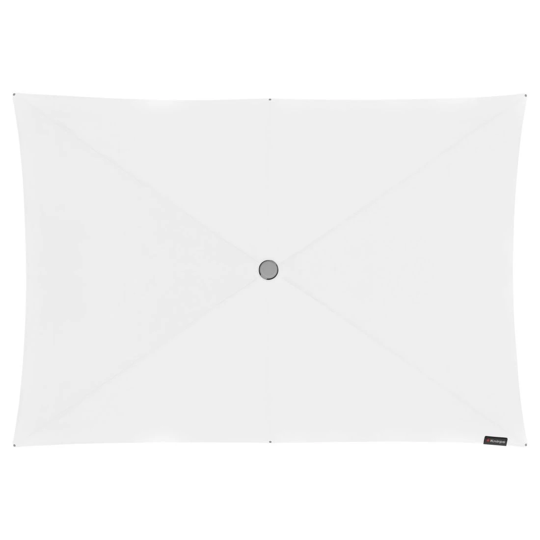 Knirps Silver Mittelstockschirm 230x150cm Mit Kurbel Weiß 3 Knirps Silver Mittelstockschirm 230x150cm Mit Kurbel Weiß – Bild 3
