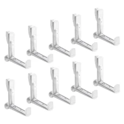 Lechuza Balconera Balkonkastenhalter 10 Stk. Kunststoff Weiß