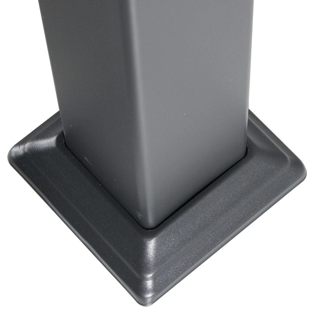 MWH Kiosko Gartenpergola 360cm Aluminium/Polyester Anthrazit 10 MWH Kiosko Gartenpergola 360cm Aluminium/Polyester Anthrazit – Bild 10