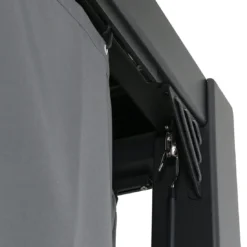 MWH Kiosko Gartenpergola 360cm Aluminium/Polyester Anthrazit 17 MWH Kiosko Gartenpergola 360cm Aluminium/Polyester Anthrazit -Dopptler Geschaft mwh kiosko pavillon 360cm aluminium polyester 1352376 7