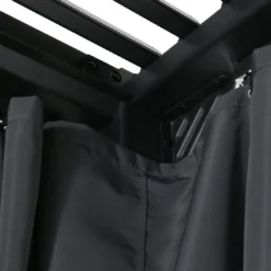 MWH Kiosko Gartenpergola 360cm Aluminium/Polyester Anthrazit 18 MWH Kiosko Gartenpergola 360cm Aluminium/Polyester Anthrazit -Dopptler Geschaft mwh kiosko pavillon 360cm aluminium polyester 1352376 8