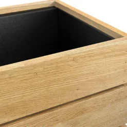 OUTLIV. Flora Pflanzgefäß 120x41x40cm Wildeiche -Dopptler Geschaft outliv by detlef steves flora pflanzgefaess 120x41x40cm wildeiche 1354103 5