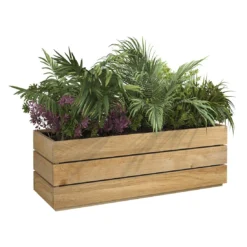 OUTLIV. Flora Pflanzgefäß 120x41x40cm Wildeiche -Dopptler Geschaft outliv by detlef steves flora pflanzgefaess 120x41x40cm wildeiche 1354103 8