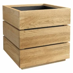 OUTLIV. Flora Pflanzgefäß 40x41x39cm Wildeiche