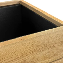 OUTLIV. Flora Pflanztopf 40x41x67cm Schwarz/Wildeiche -Dopptler Geschaft outliv by detlef steves flora pflanztopf 40x41x67cm 1354125 5