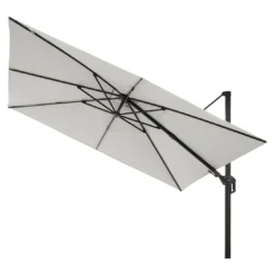 OUTLIV. Nizza Ampelschirm 260x350cm Anthrazit/Hellgrau -Dopptler Geschaft outliv by detlef steves nizza ampelschirm 260x350cm 1275563 4