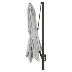 OUTLIV. Nizza Ampelschirm 260x350cm Anthrazit/Hellgrau -Dopptler Geschaft outliv by detlef steves nizza ampelschirm 260x350cm 1275563 7