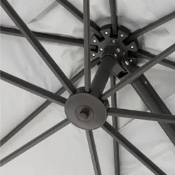 OUTLIV. Nizza Ampelschirm 260x350cm Anthrazit/Hellgrau -Dopptler Geschaft outliv by detlef steves nizza ampelschirm 260x350cm 1275563 8