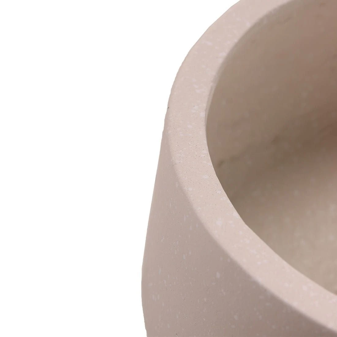 OUTLIV. Pflanzkübel Ø25,5x34cm Magnesia Mit Holzfüßen Buche Natur/Weiß 2 OUTLIV. Pflanzkübel Ø25,5x34cm Magnesia Mit Holzfüßen Buche Natur/Weiß – Bild 2