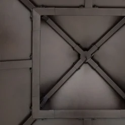 OUTLIV. Pavillon 335x335 Cm Zedernholz/Stahl Braun -Dopptler Geschaft outliv pavillon 335x335 cm zedernholz stahl 1422226 4