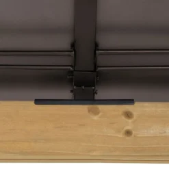 OUTLIV. Gartenpavillon Zedernholz/Stahl Braun -Dopptler Geschaft outliv pavillon 393x335 cm zedernholz stahl 1422204 7