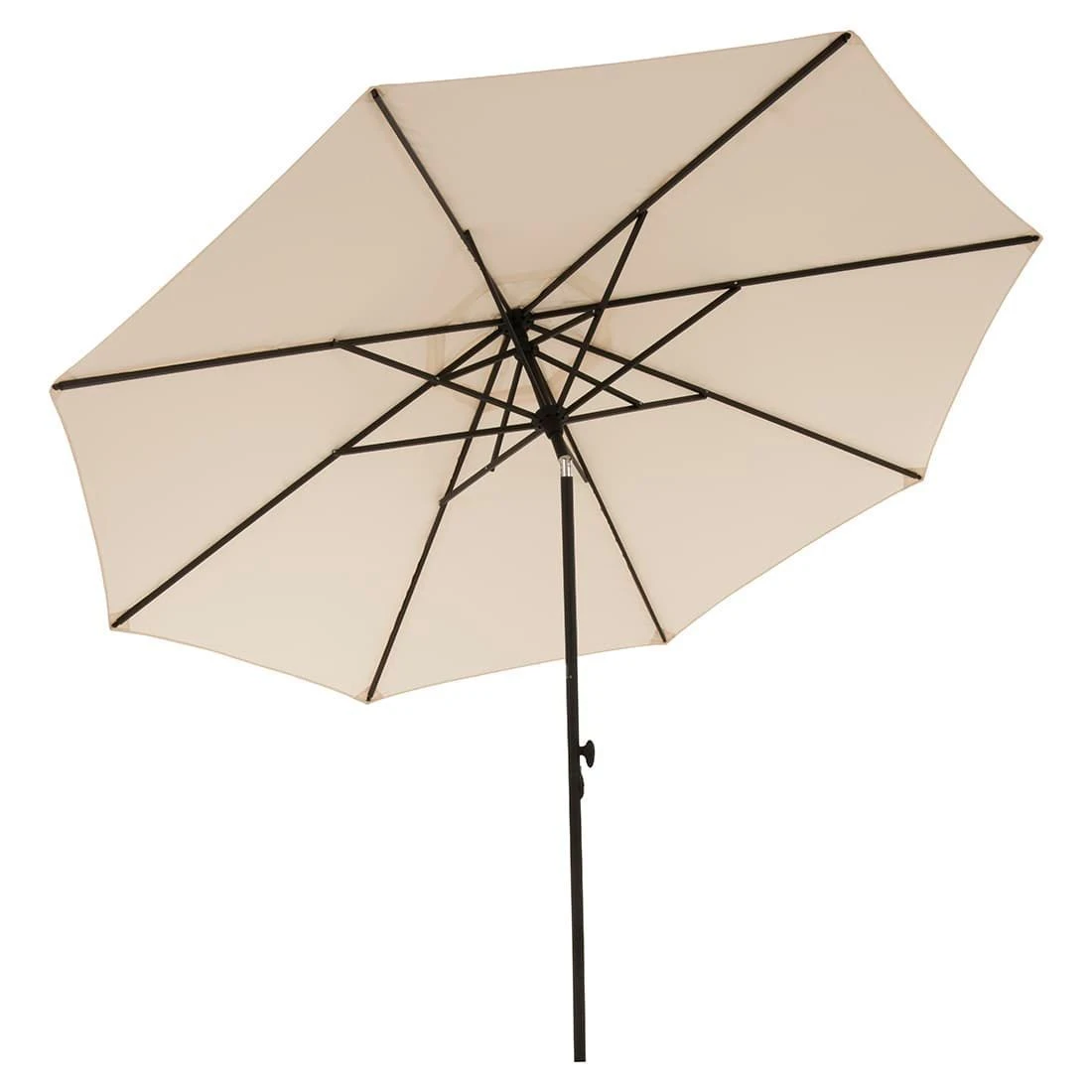 OUTLIV. Florenz Sonnenschirm Ø340cm Natur 2 OUTLIV. Florenz Sonnenschirm Ø340cm Natur – Bild 2