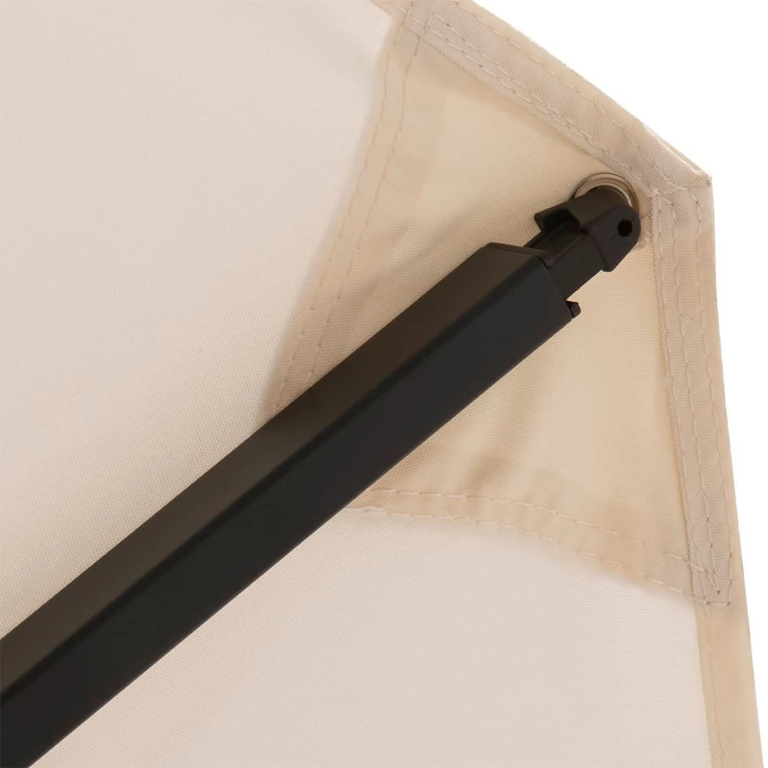 OUTLIV. Florenz Sonnenschirm Ø340cm Natur 7 OUTLIV. Florenz Sonnenschirm Ø340cm Natur – Bild 7