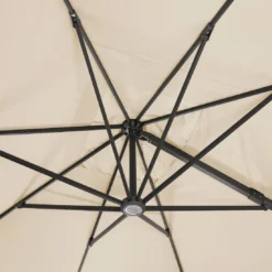 Schneider® Schneider Rhodos Grande Ampelschirm 300x400cm Anthrazit/Natur -Dopptler Geschaft schneider rhodos grande ampelschirm 400x300cm anthrazit natur 1266774 10