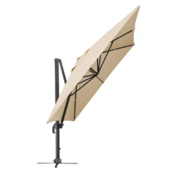 Schneider® Schneider Rhodos Grande Ampelschirm 300x400cm Anthrazit/Natur -Dopptler Geschaft schneider rhodos grande ampelschirm 400x300cm anthrazit natur 1266774 8