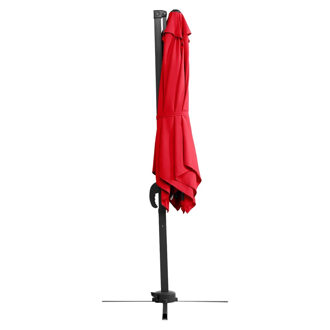 Schneider® Schneider Rhodos Junior Ampelschirm 230x230cm Anthrazit/Rot 7 Schneider® Schneider Rhodos Junior Ampelschirm 230x230cm Anthrazit/Rot – Bild 7