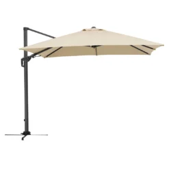 Schneider® Schneider Rhodos Twist Ampelschirm 300x300cm Natur