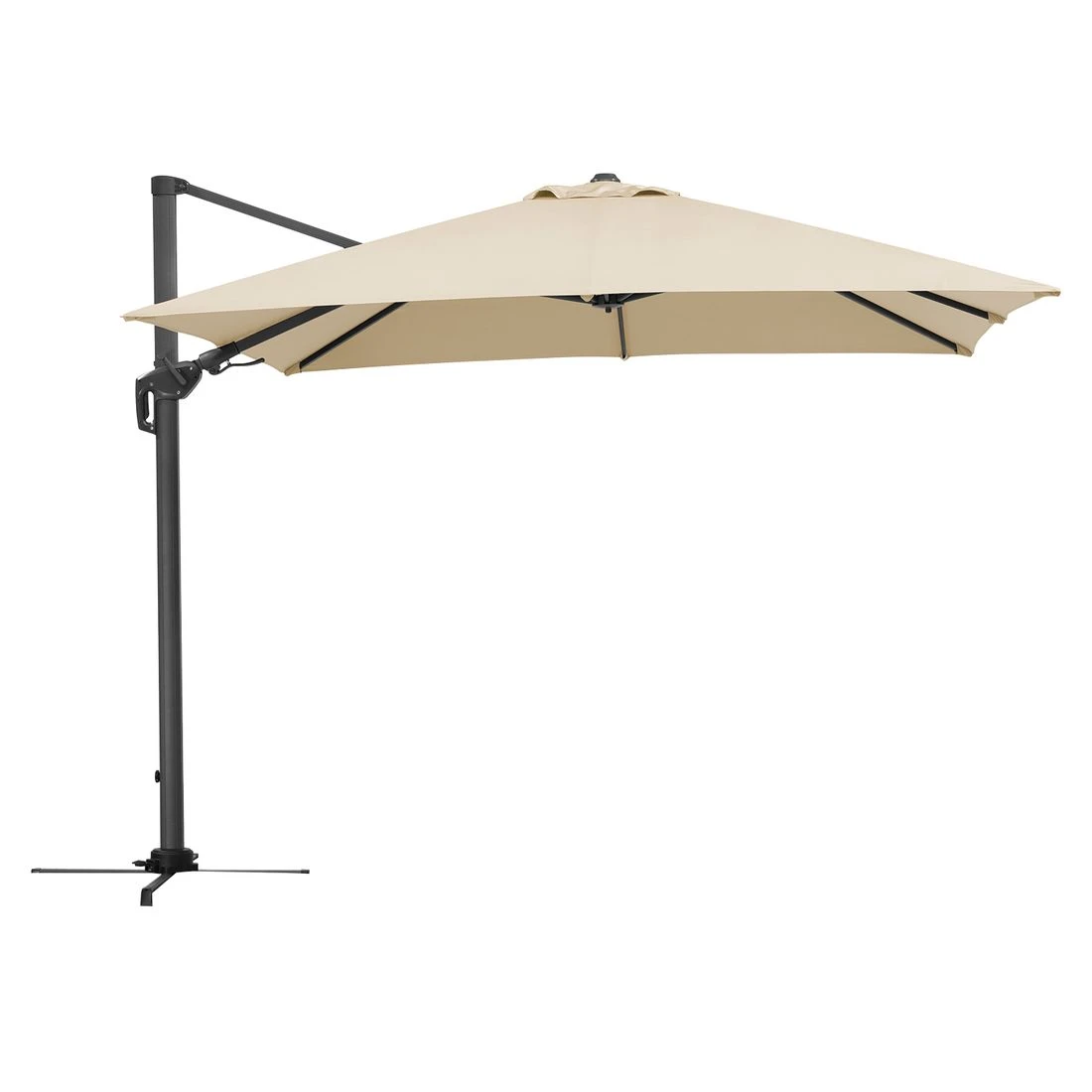 Schneider® Schneider Rhodos Twist Ampelschirm 300x300cm Natur 1 Schneider® Schneider Rhodos Twist Ampelschirm 300x300cm Natur