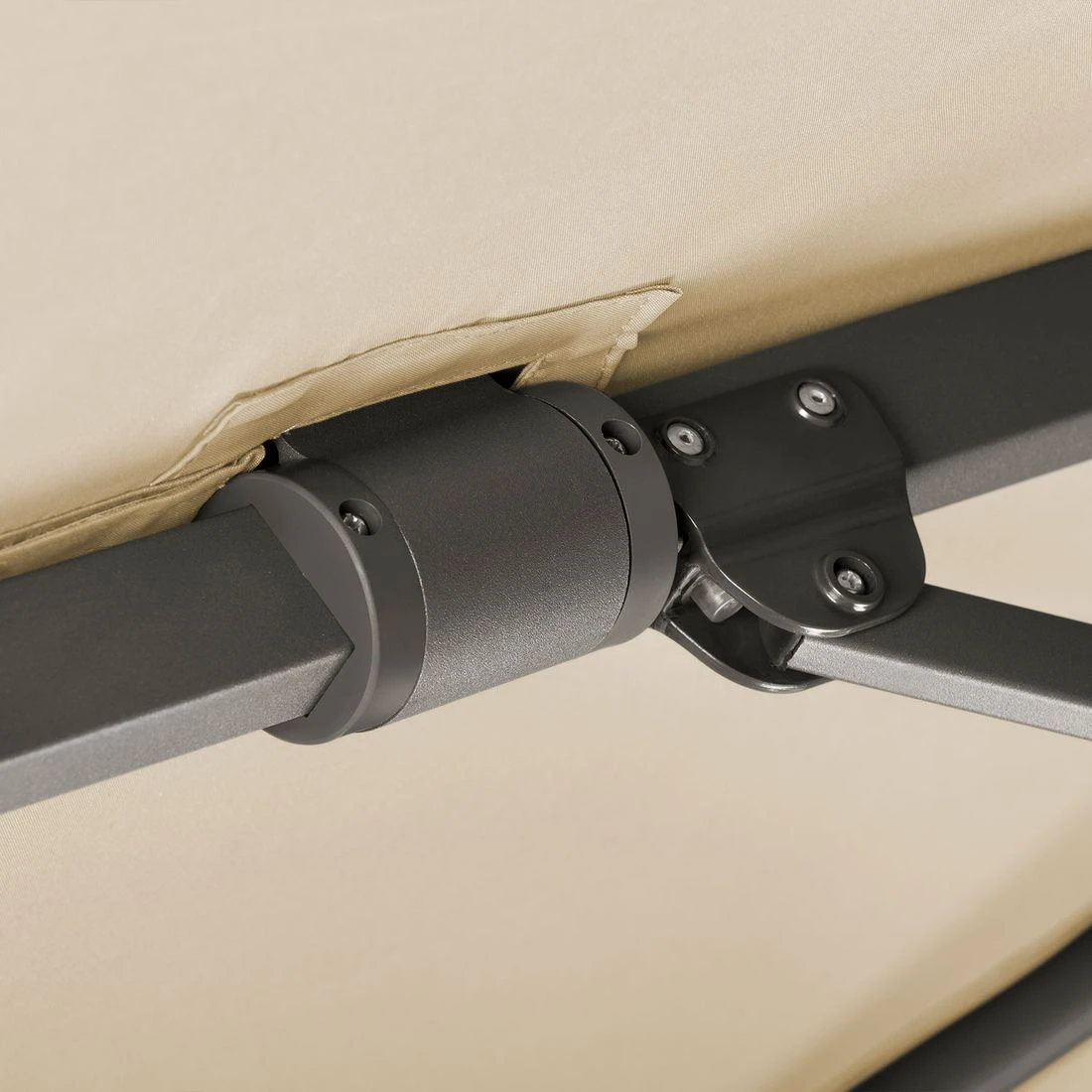 Schneider® Schneider Rhodos Twist Ampelschirm 300x300cm Natur 10 Schneider® Schneider Rhodos Twist Ampelschirm 300x300cm Natur – Bild 10