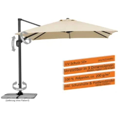 Schneider® Schneider Rhodos Twist Ampelschirm 300x300cm Natur 14 Schneider® Schneider Rhodos Twist Ampelschirm 300x300cm Natur -Dopptler Geschaft schneider rhodos twist ampelschirm 300x300cm natur 1266763 5