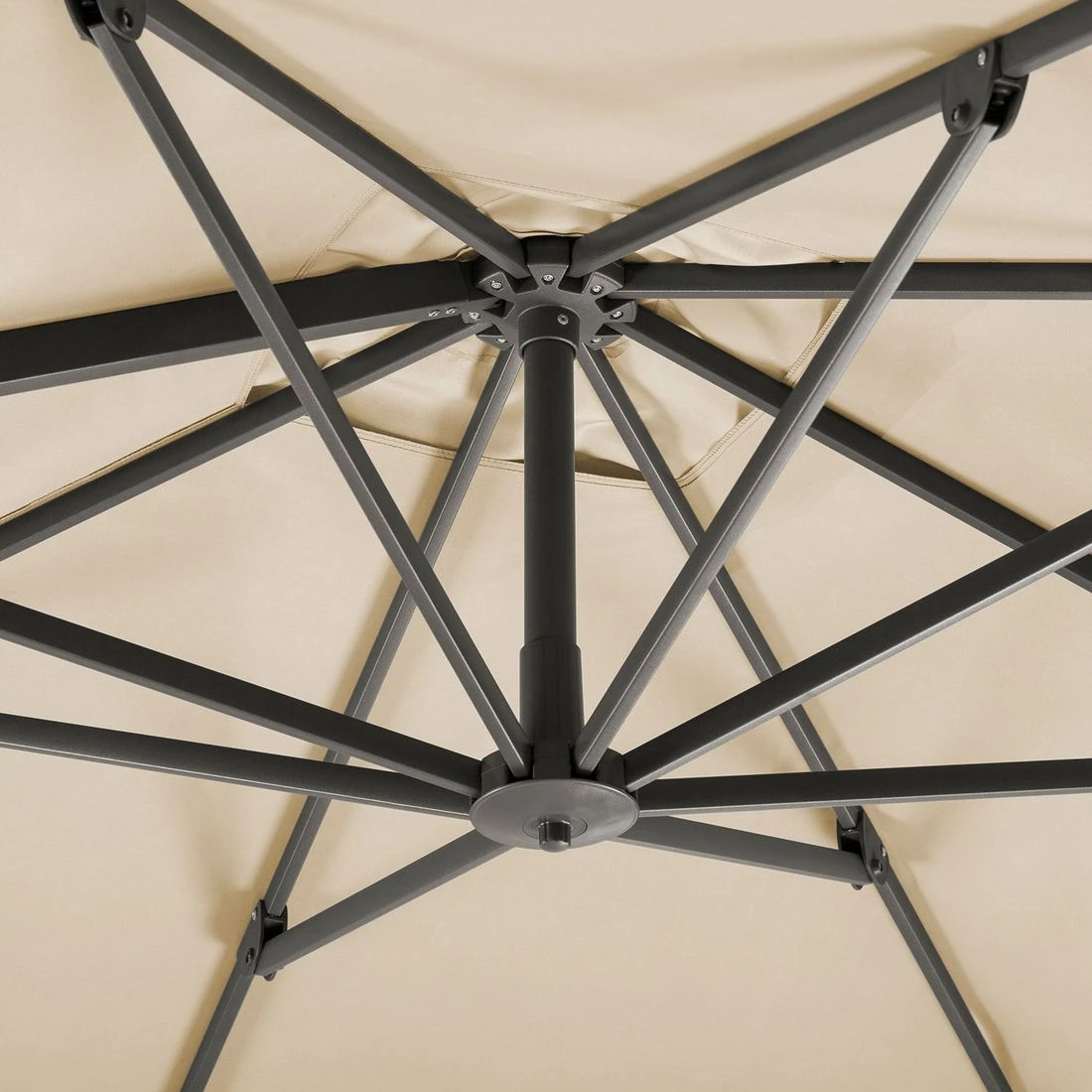 Schneider® Schneider Rhodos Twist Ampelschirm 300x300cm Natur 9 Schneider® Schneider Rhodos Twist Ampelschirm 300x300cm Natur – Bild 9