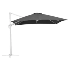 Schneider® Schneider Rhodos Twist-Bianco Ampelschirm 300x300cm Weiß/Anthrazit -Dopptler Geschaft schneider rhodos twist bianco ampelschirm 300x300cm anthrazit 1098254 1