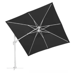 Schneider® Schneider Rhodos Twist-Bianco Ampelschirm 300x300cm Weiß/Anthrazit -Dopptler Geschaft schneider rhodos twist bianco ampelschirm 300x300cm anthrazit 1098254 7