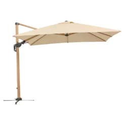 Schneider® Schneider Rhodos Twist-Woody Ampelschirm 300x300cm Natur