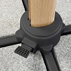 Schneider® Schneider Rhodos Twist-Woody Ampelschirm 300x300cm Natur -Dopptler Geschaft schneider rhodos twist woody ampelschirm 300x300cm 1357095 10