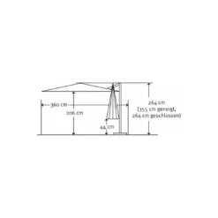 Schneider® Schneider Rhodos Twist-Woody Ampelschirm 300x300cm Anthrazit -Dopptler Geschaft schneider rhodos twist woody ampelschirm 300x300cm anthrazit 1098276 4