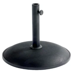 Schöner Wohnen Bonaire Schirmständer Ø50cm Aluminium/Beton Schwarz