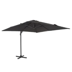 Siena Garden California N+ Ampelschirm 300x300 Cm Anthrazit/Anthrazit