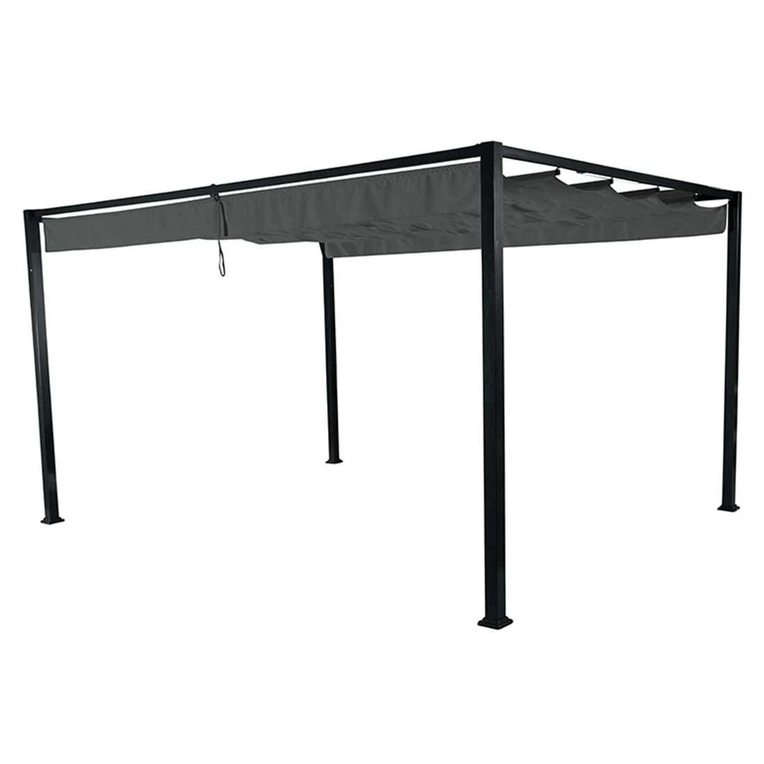 Siena Garden Sky Gartenpergola 400x300cm Aluminium/Polypropylen Anthrazit/Dunkelgrau 1 Siena Garden Sky Gartenpergola 400x300cm Aluminium/Polypropylen Anthrazit/Dunkelgrau