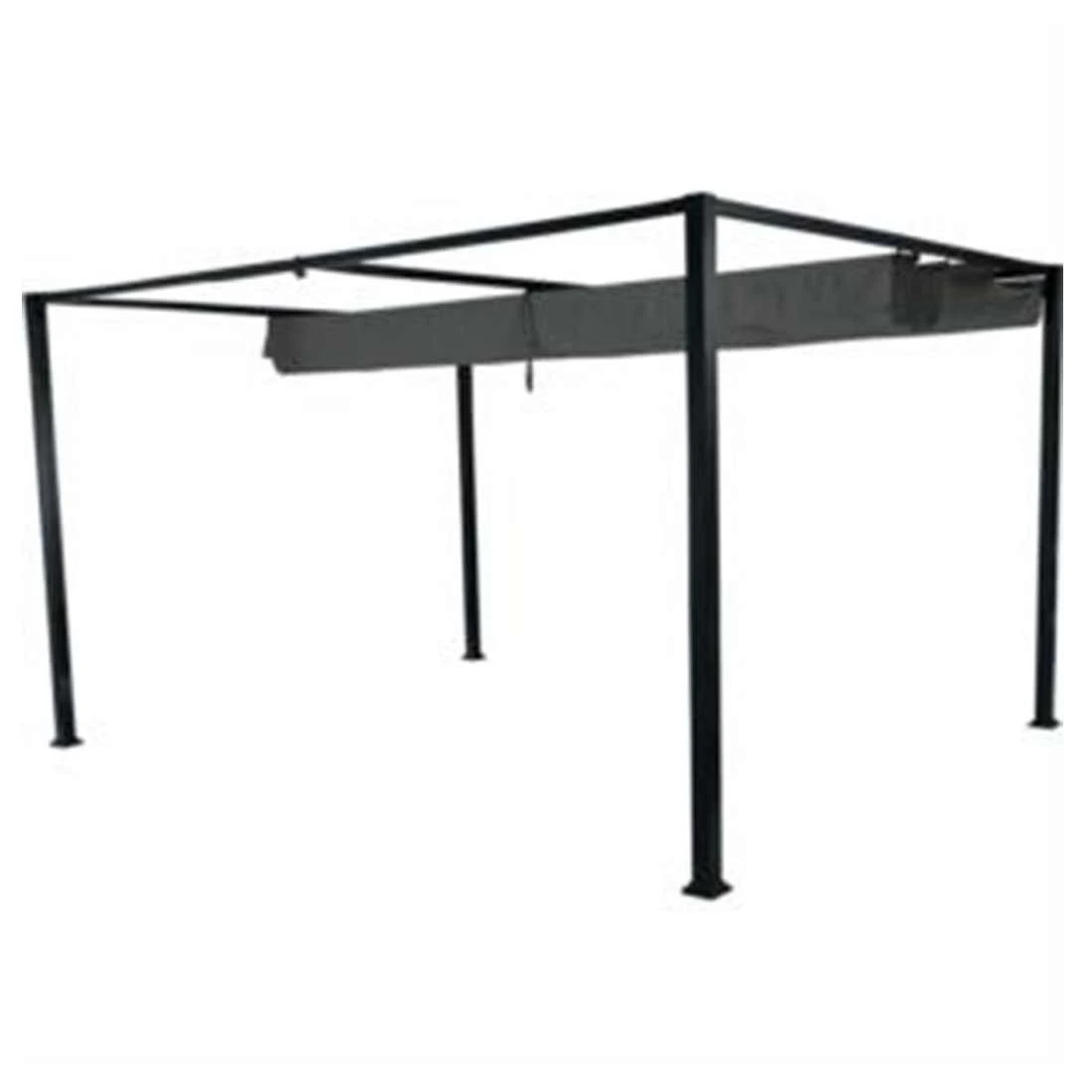 Siena Garden Sky Gartenpergola 400x300cm Aluminium/Polypropylen Anthrazit/Dunkelgrau 2 Siena Garden Sky Gartenpergola 400x300cm Aluminium/Polypropylen Anthrazit/Dunkelgrau – Bild 2