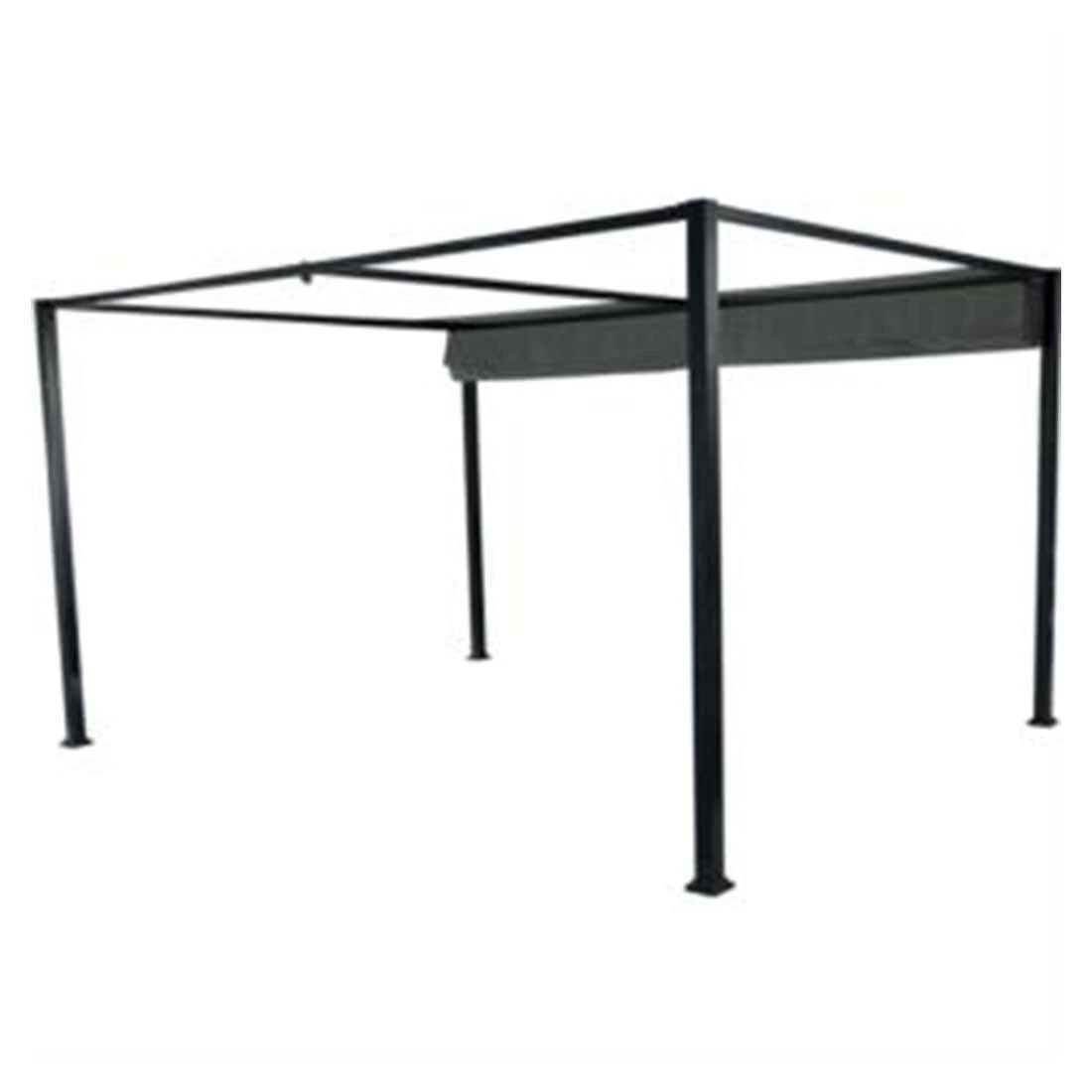 Siena Garden Sky Gartenpergola 400x300cm Aluminium/Polypropylen Anthrazit/Dunkelgrau 3 Siena Garden Sky Gartenpergola 400x300cm Aluminium/Polypropylen Anthrazit/Dunkelgrau – Bild 3