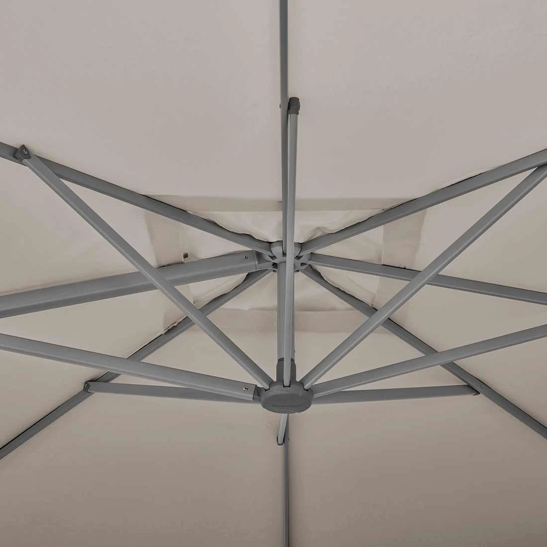 Suncomfort Varioflex Ampelschirm 300x300cm Off-Grey 6 Suncomfort Varioflex Ampelschirm 300x300cm Off-Grey – Bild 6