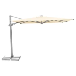 Suncomfort Varioflex Ampelschirm Solar/LED 300x300cm Ecru